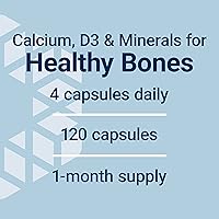 Vista 5 de Life Extension Restauración de huesos: ayuda a mantener una densidad ósea saludable, calcio, vitamina D3, magnesio, zinc, boro y otros minerales