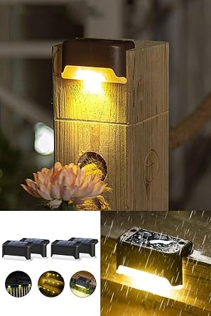 Chermik Solar G ne  Enerjili K ebent Merdiven Veranda Bah e Led Lamba 4 L  Set 1430