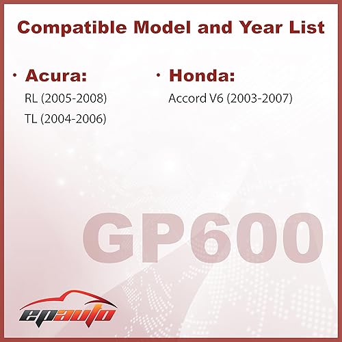 Miniatura 2 de EPAuto Filtro de aire de motor GP600 (CA9600), repuesto para Honda Accord V6 (2003–2007), Acura TL (2004–2006), RL (2005–2008) – Filtro de panel