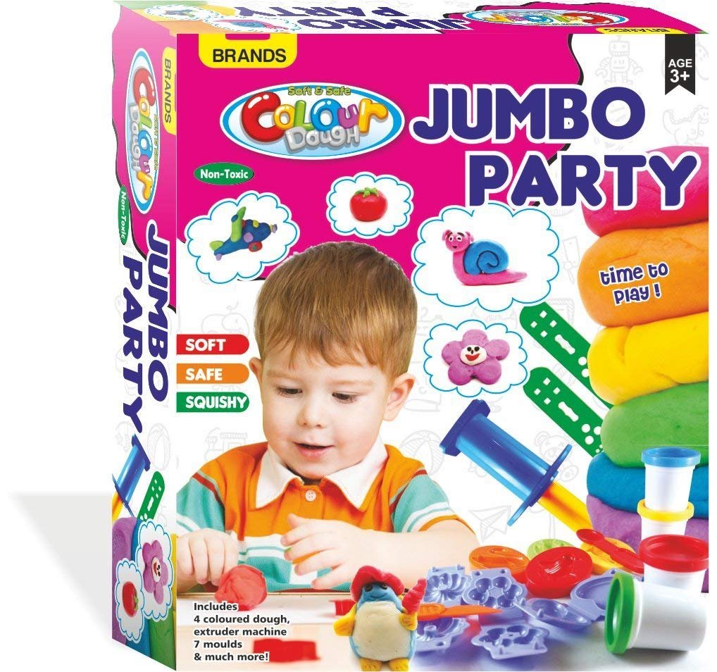 Buy Play Dough for Kids Clay Set Modelling Clay Activity Game Jumbo