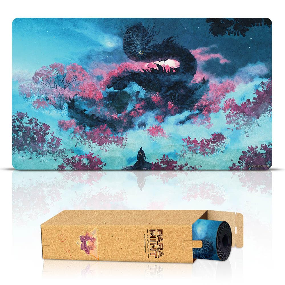 Paramint Sekiro vs. The Black Star (Stitched) - MTG Playmat by