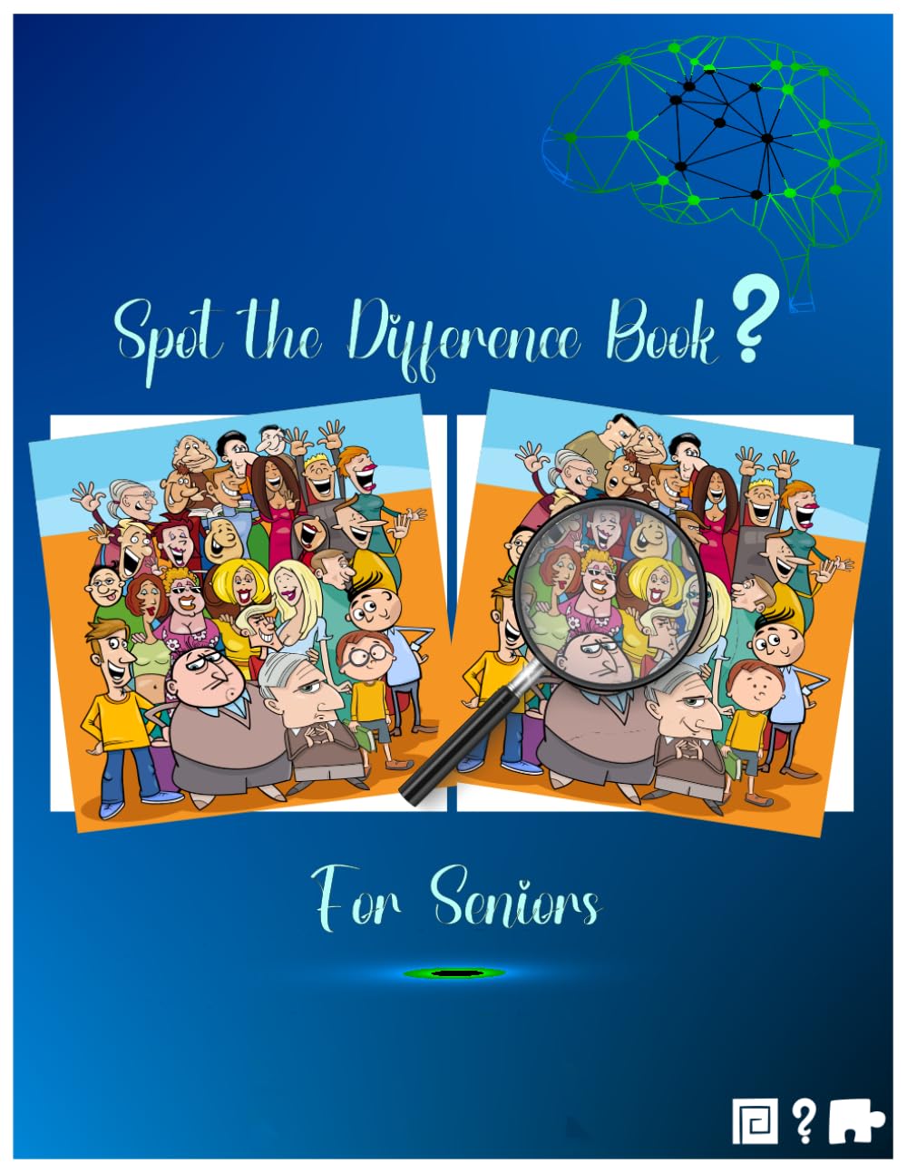 spot the difference book for seniors: A Journey Through Time, Observation, and Memory