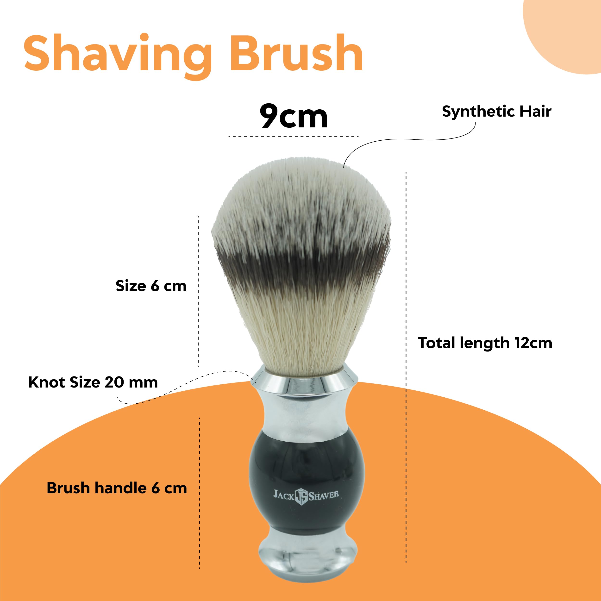Set da barba da uomo, kit da barba personale da 5 pezzi, rasoio da barba a 5 bordi, pennello da barba in tasso sintetico, sapone e ciotola, supporto da barba, miglior regalo per uomini