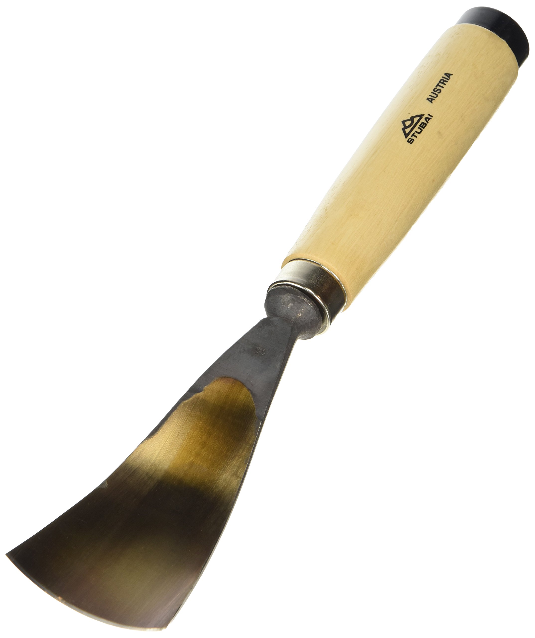 Stubai 521460 Typ 14 Dłuto do rzeźbienia w drewnie z drewnianym uchwytem, złoty/beżowy, 60 mm
