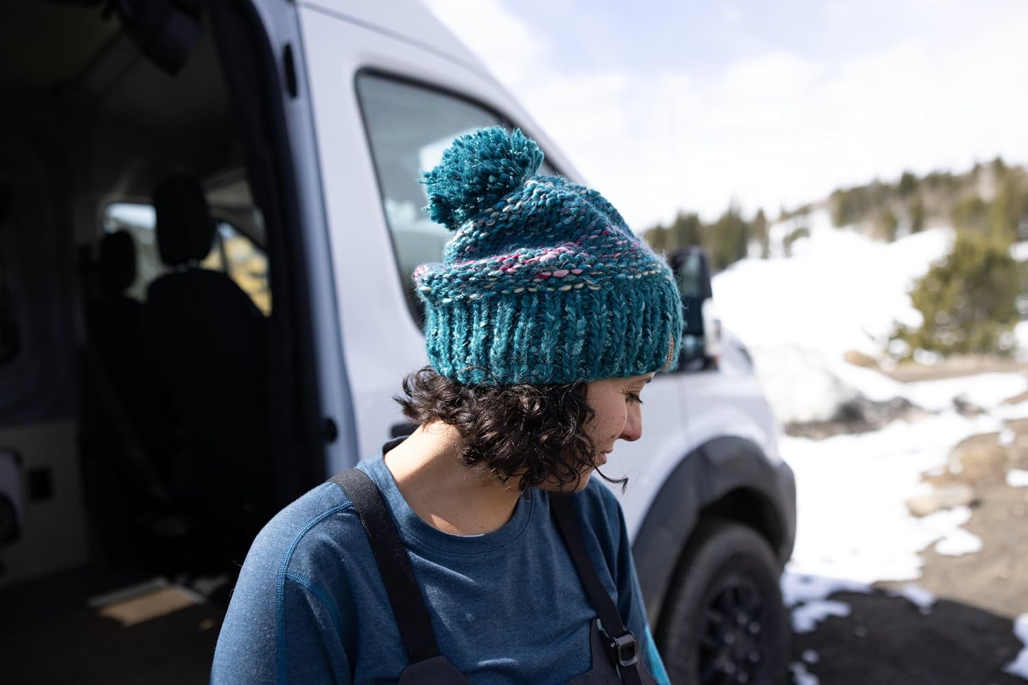 Turtle Fur Women's Firefly Knit Pom Beanie - Image 5