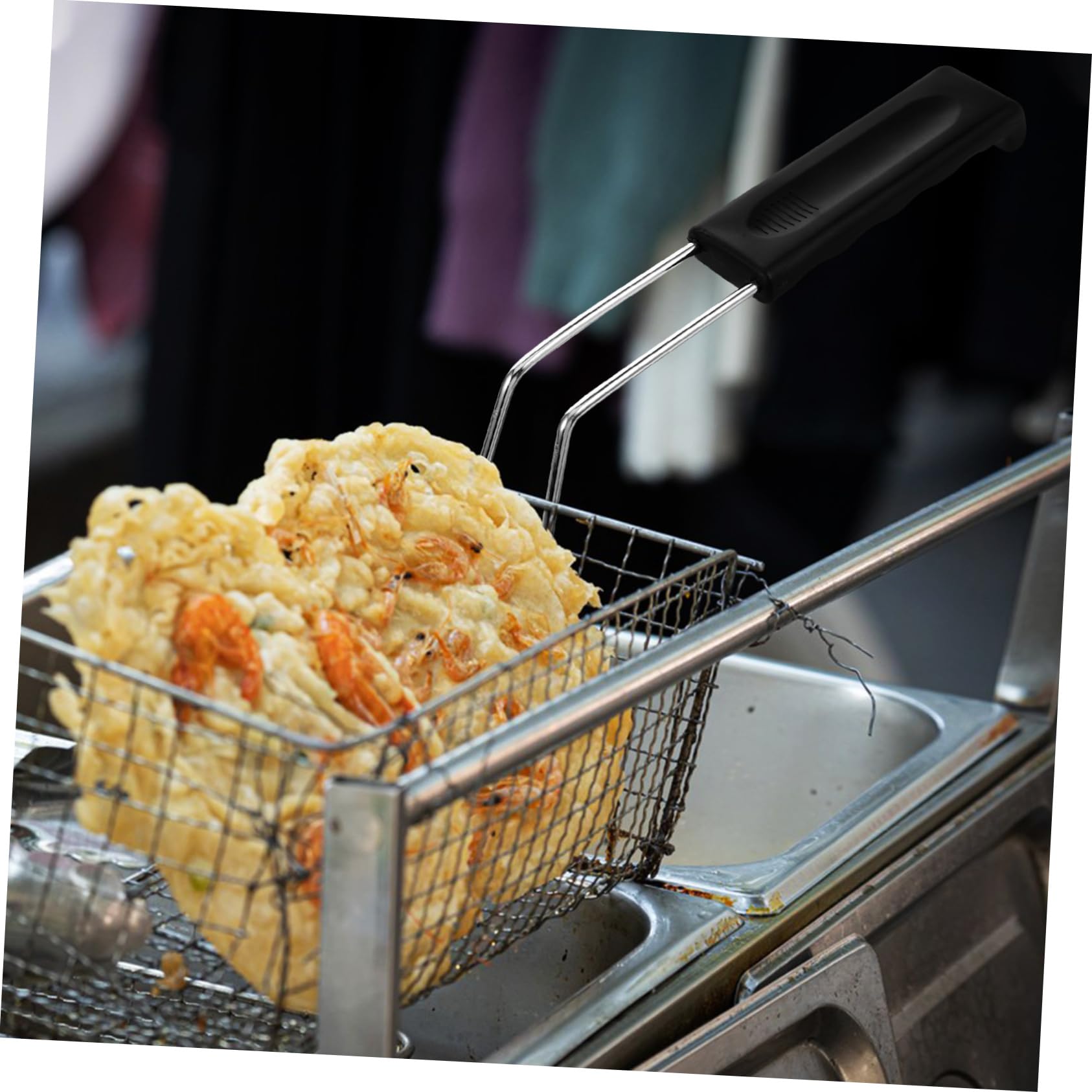 Alipis 3St Griff für den Omelettkorb Eierpfannengriff Frittierkorbgriff aus Edelstahl Austausch des Bratpfannengriffs Omelette-Ring-Griff Omelette-Ringgriff aus Edelstahl Rostfreier Stahl