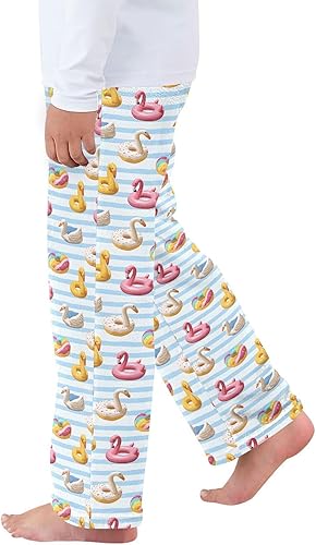 Miniatura 6 de ALAZA pajama Pants Long Soft Flannel Sleep Pant Pajama Bottoms pj pants for 6-14 Years