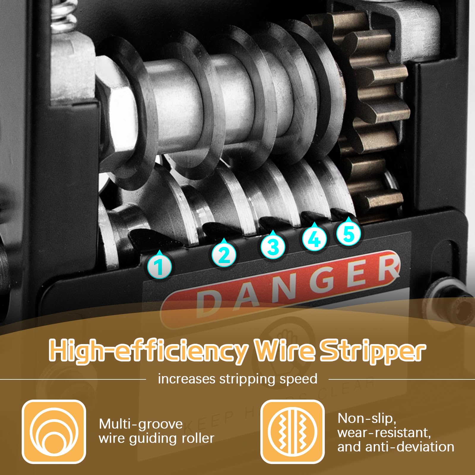 Machine à Dénuder Les Câbles - Manuel Ou Avec Perceuse, 6 Diamètres (1-17 Mm), Pour Recyclage Cuivre