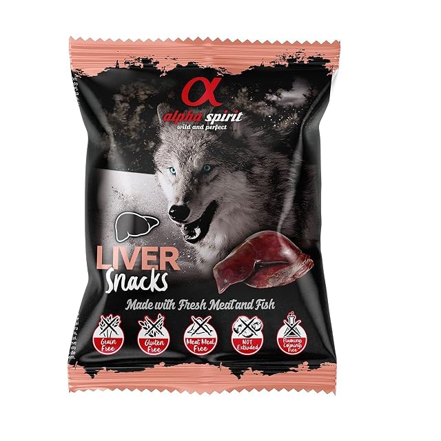 Alpha Spirit Snack de Hígado 50 g (24 uds)