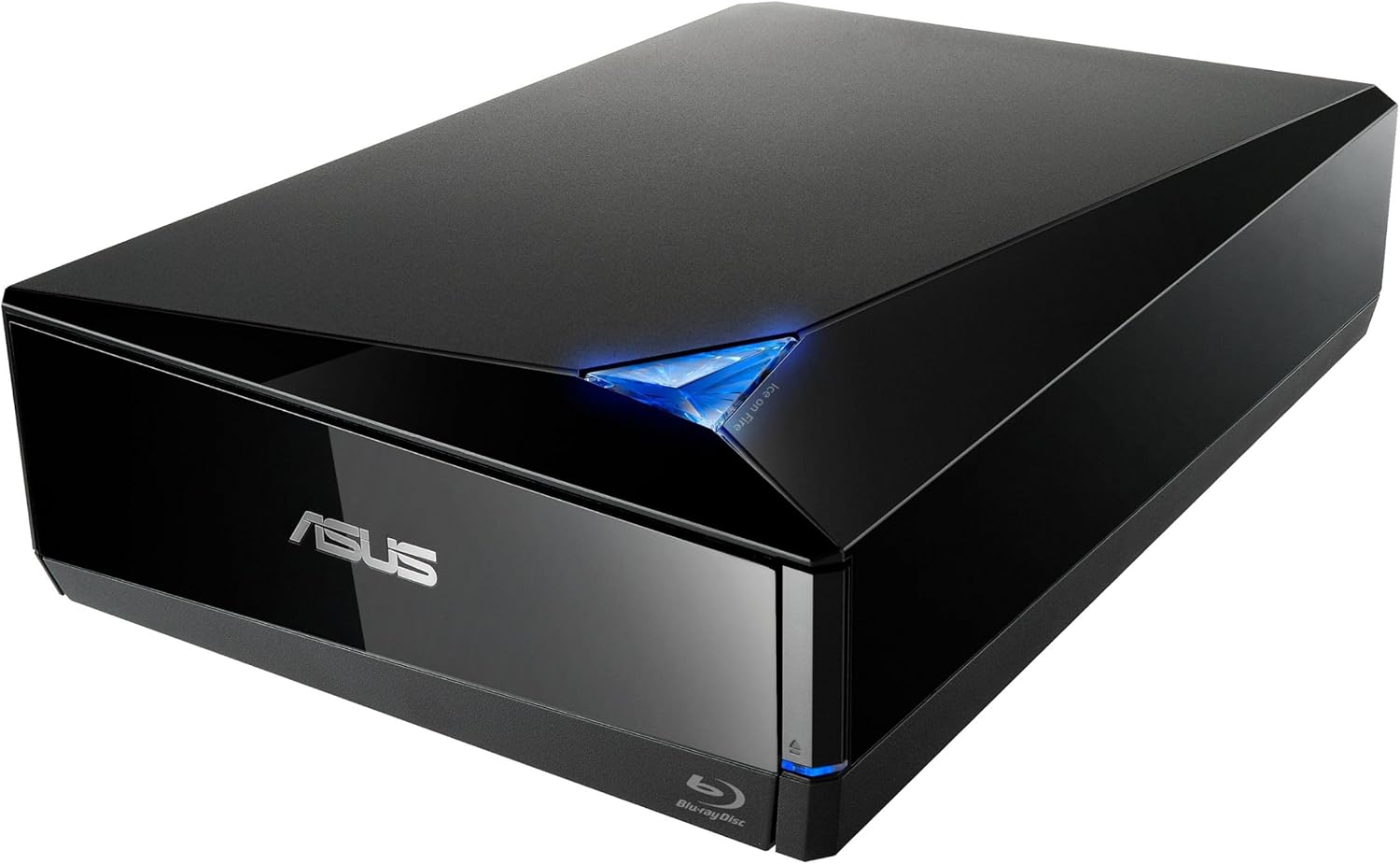 ASUS Powerful Blu-ray Drive with 16x Writing Speed and USB 3.0 for Both Mac/PC Optical Drive BW-16D1X-U/BLK/G/AS/P2G