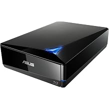 ASUS Powerful Blu-ray Drive with 16x Writing Speed and USB 3.0 for Both Mac/PC Optical Drive BW-16D1X-U/BLK/G/AS/P2G