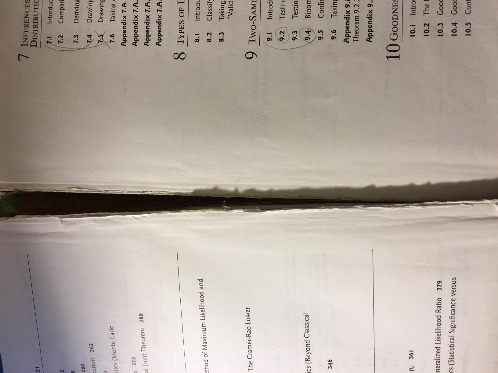The condition of the textbook is so bad, and I am afraid it will break apart