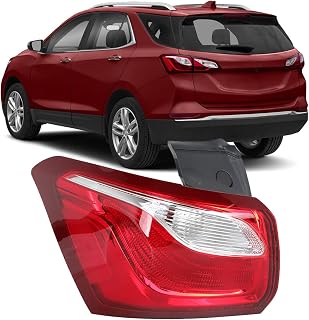 WFLNHB Left Side Outer Tail Light Assembly Replacement for Chevy Equinox 2018 2019 2020 Driver Side Rear Brake Lamp GM2804132