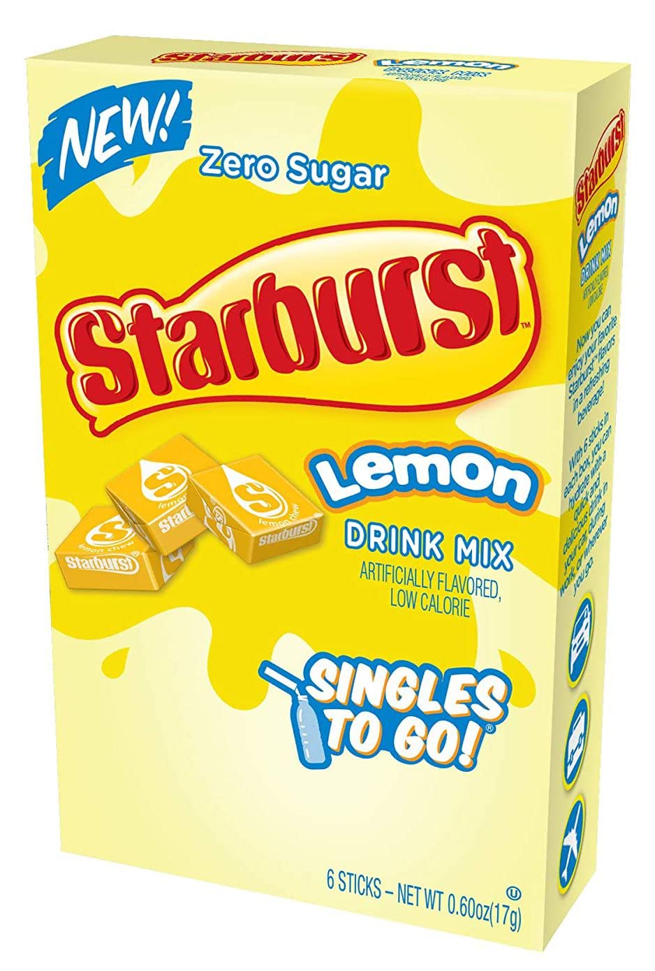 Starburst Zero Sugar Lemon Singles to Go Drink Mix, 17g-image-32