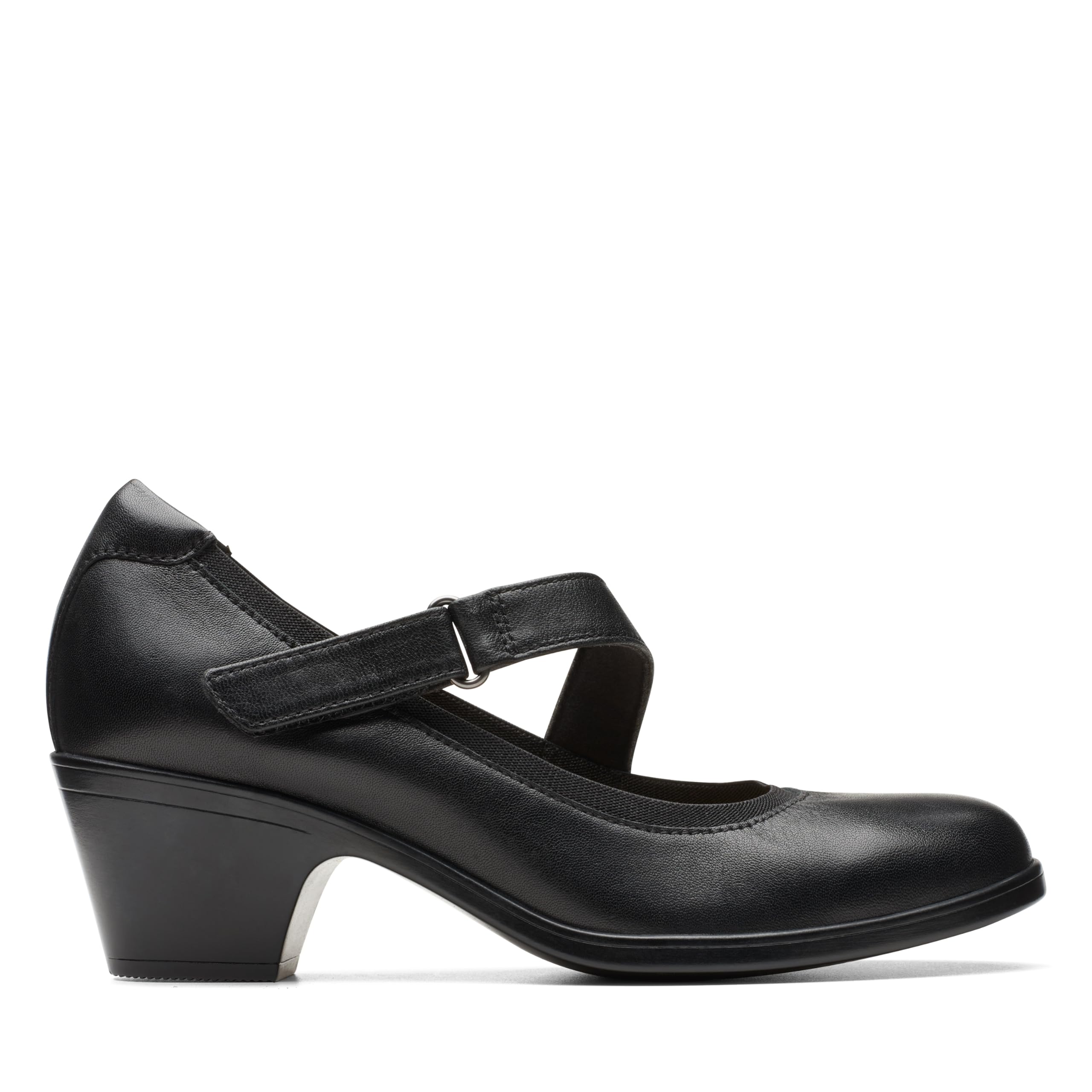 Clarks Womens Uniform Dress Shoe Emily2 Mabel Black Leather (26174082) UK-7 (B0CDV4G67J) Amazon Price History, Amazon Price Tracker