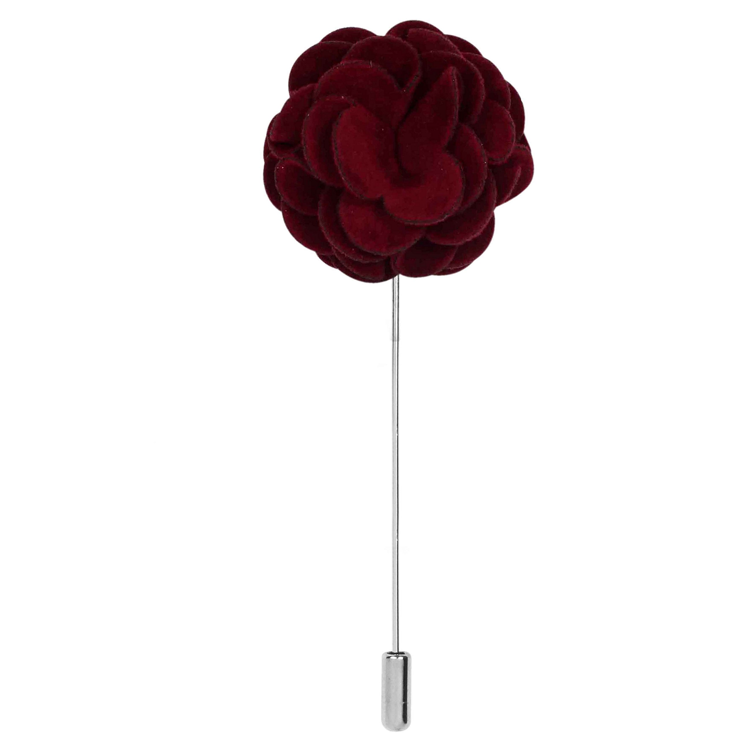 Peluche Wonderful Tulip - Maroon Colored Brooch/Lapel Pin for Men (B0786CQL7Z) Amazon Price History, Amazon Price Tracker