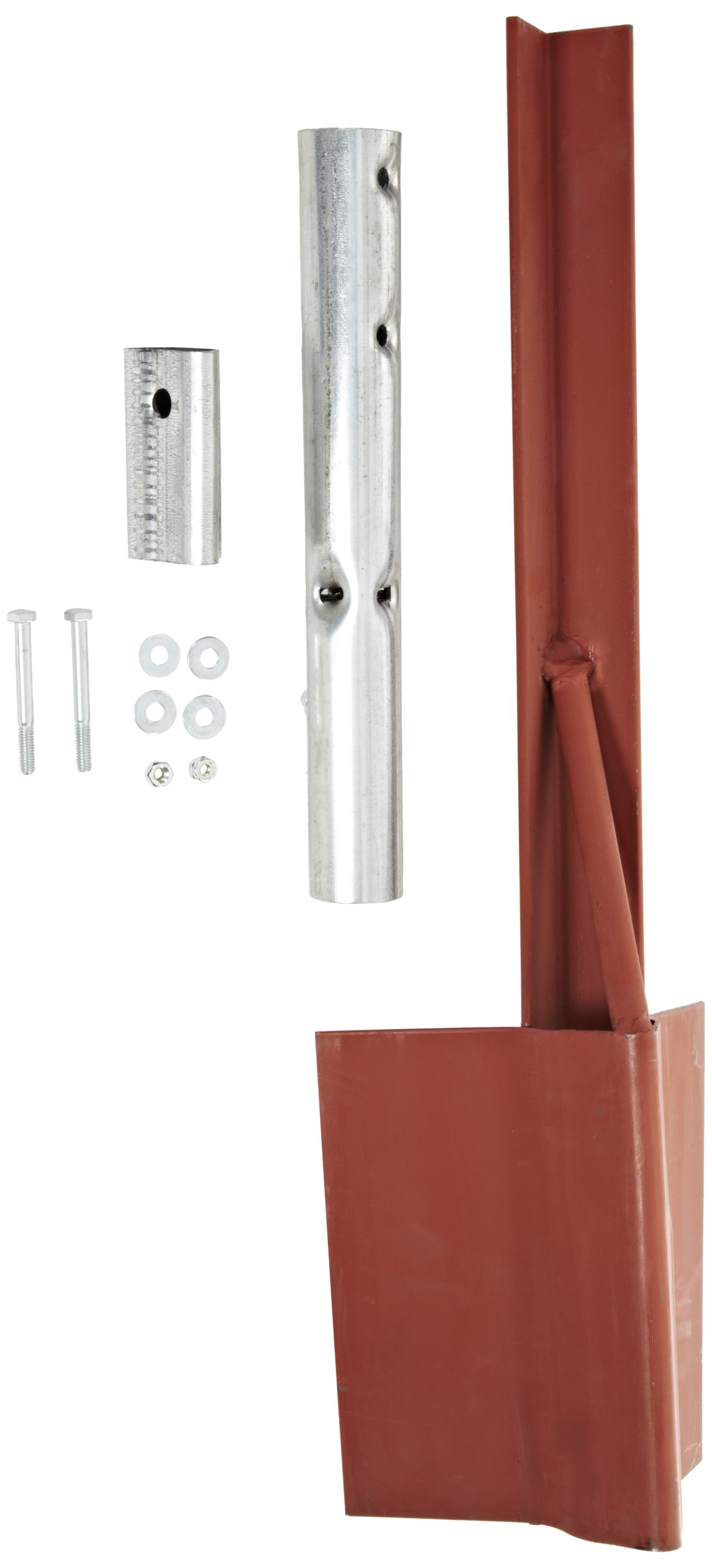 Brady 78993 30" Length x 9.5" Width V-Loc Breakaway System and U-Channel with Wedge and Adapter
