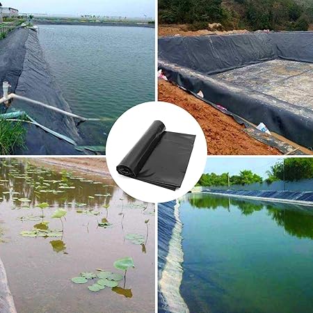 Amazon Co Jp Popuppe プールライナー 人工池用防水シート プールシート 人工池用 透湿防水シート 漏れ防止 豪雨対策 水害対策 貯水池 屋根 庭園 庭の池 プール 1 5x2m ホーム キッチン