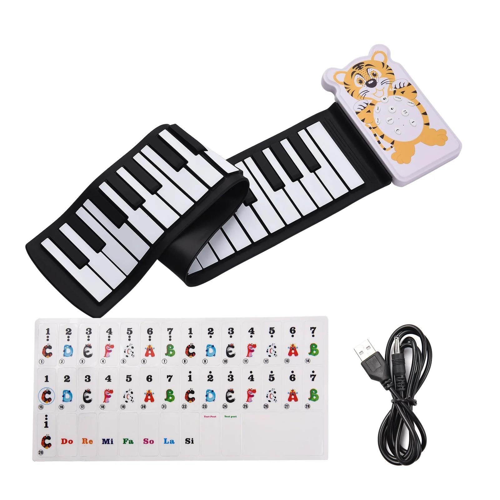 Amazon | 49鍵折りたたみ電子ピアノ 8音色6デモ録音機能 エコー Amazon | 49鍵折りたたみ電子ピアノ 8音色6デモ録音機能 エコー