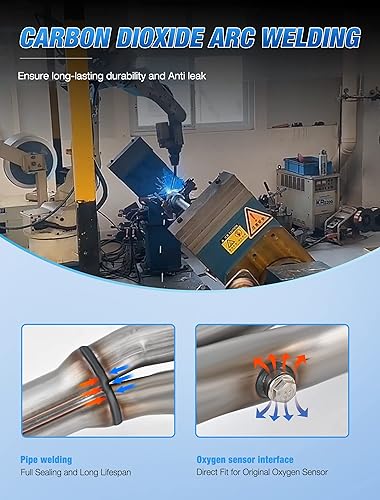 Vista 248 de Nilight Catalizador para Hyundai Accent 2012-2017/Hyundai Veloster 2012-2017/Kia Rio 2012-2014/Kia Soul 2012 2013 2014 2015 2016 (estándar EPA)