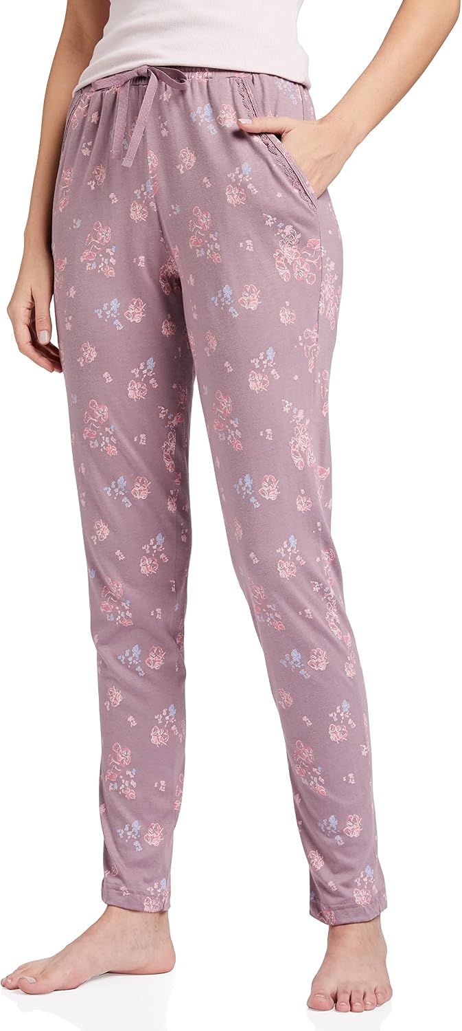 Jockey Women AOP Knit long pant RX09-0103 Lounge Pants