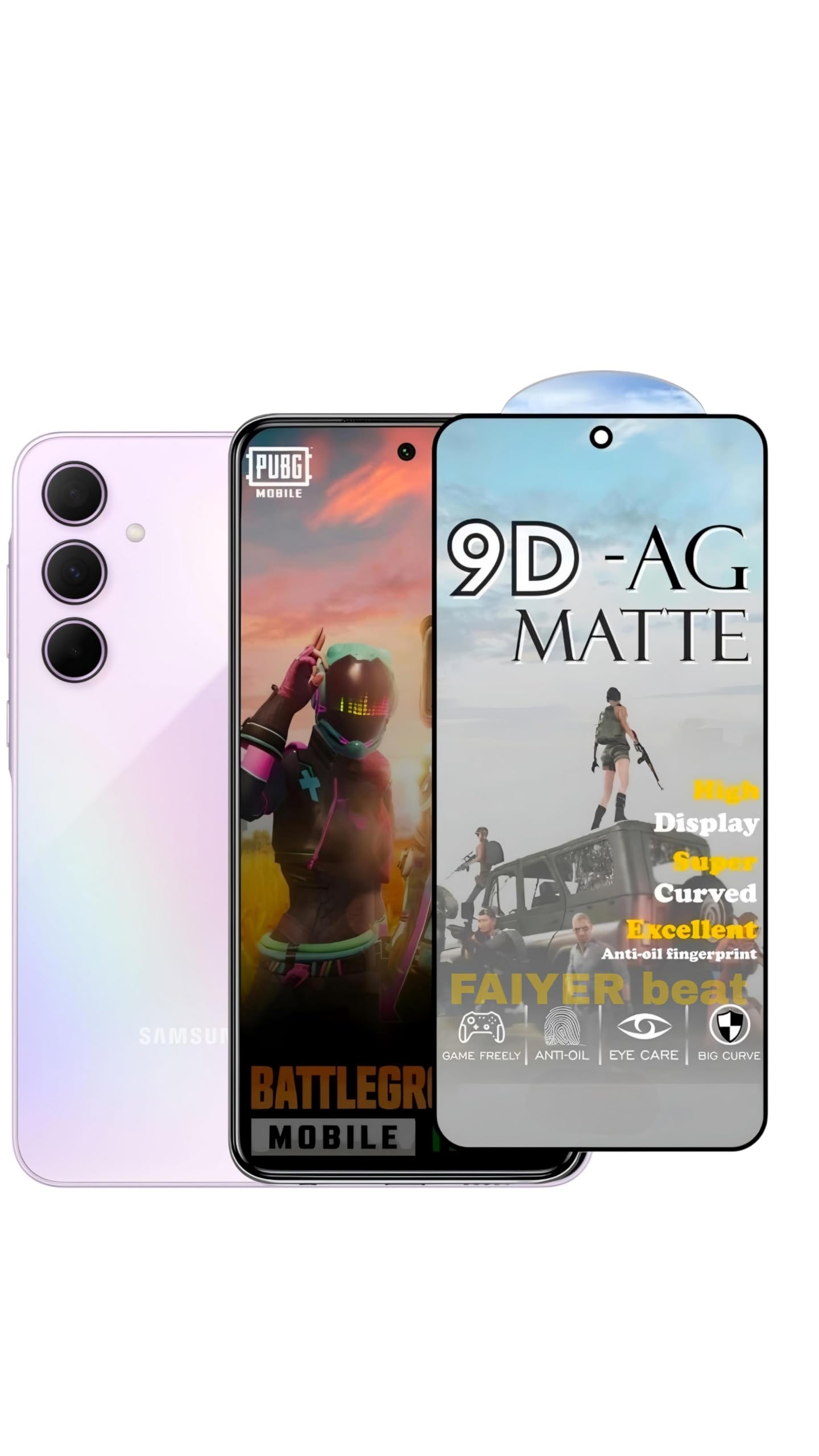 FAIYER BEAT Premium Tempered Glass for samsung m35 (matte finish glass, Pack of 1) Full Screen Coverage gaming matte Screen Protector Guard (Samsung m35 (5g) (MATTE)) (B0DC13SZ1F) Amazon Price History, Amazon Price Tracker