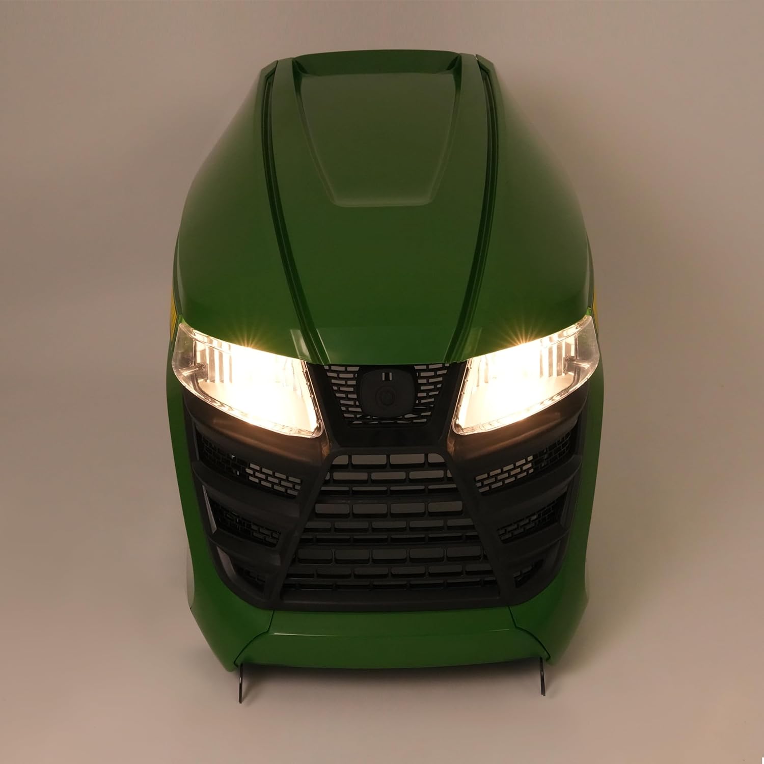 HECASA Complete Hood Kit Hood Side Panel Upper Hood Front Grille w/Headlight Compatible with John Deere X300 X304 X310 X320 X350 X370 X384 X394 Replacement for AUC13489 AUC13490 M168883 M168888