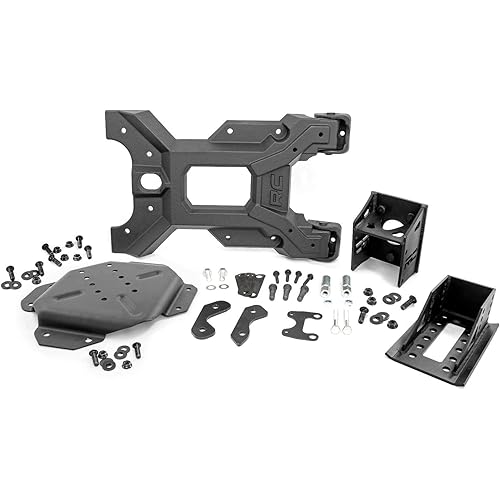 Rough Country HD Tire Carrier Kit for 2007-2018 Jeep Wrangler JK - 10523
