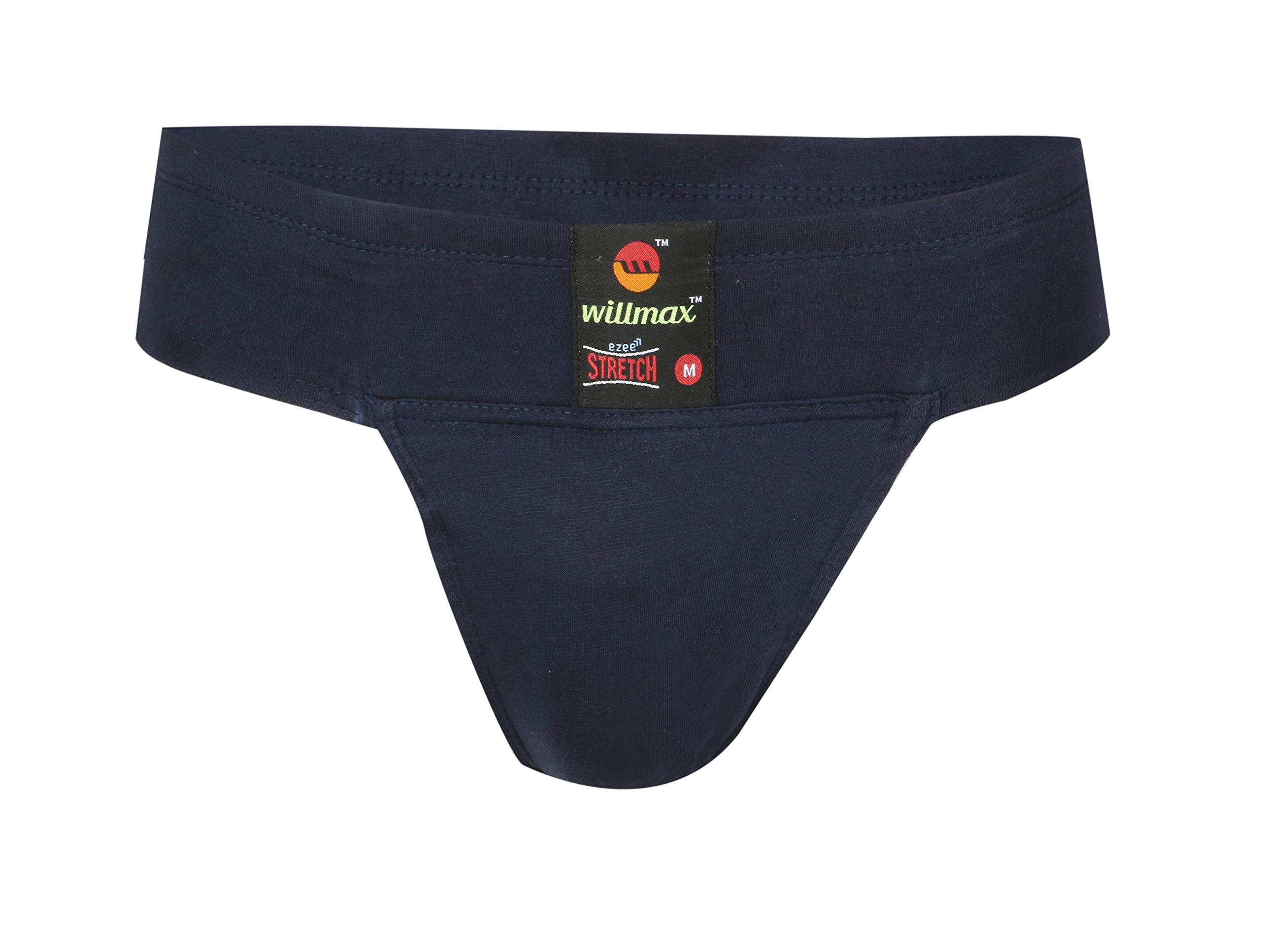 KD Willmax Gym Cotton Supporter Back Covered with Cup Pocket Athletic Fit Fashionable Brief Multi Sport Underwear Gym, Fitness & Outdoor Inner Wear Soft Underpants