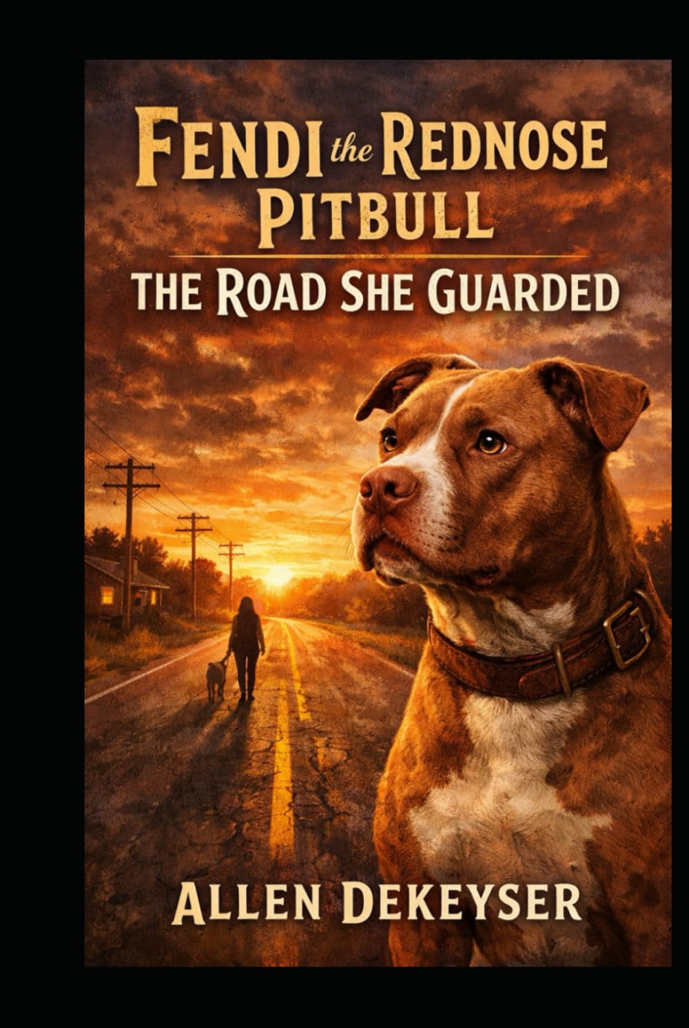 Fendi the Rednose Pitbull: The Road She Guarded (The Heart of Fendi Series)