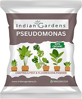 Indian Gardens - Pseudomonas Plant fertilizer | Soil health booster | Pseudomonas fluorescens |Chemical-free plant food - 0.4 Kg