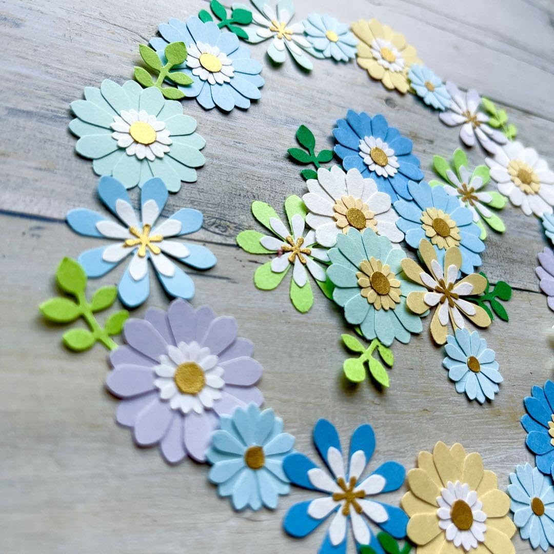 Amazon.co.jp: No.5 クラフトパンチ 花 アルバム 誕生日 デイジー