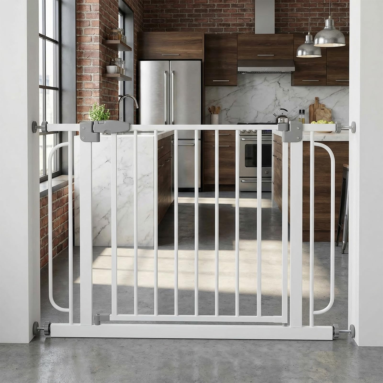 8 pernos de presión para puertas de seguridad para bebés - Varilla roscada para puertas de seguridad para mascotas - Pieza de repuesto de perno roscado M10 para barandillas de y protectores