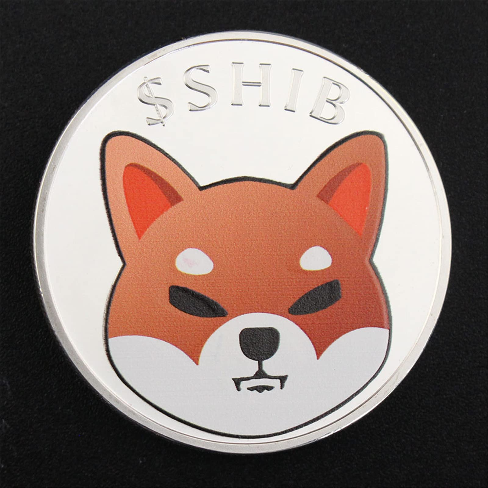 Amazon.co.jp: （SHIB）お土産メタル金メッキフィジカルシブコレクションコイン芝犬コインバーチャルビットコイン記念コインデジタル仮想通貨トゥースフェアリーゴールドコインコレクション,金  : ホビー