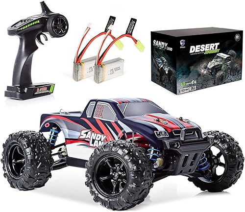 Automóvil RC todo terreno a escala 118 9300 vehículo eléctrico 4WD de alta velocidad de 40 KPH con control remoto de 24 GHz camión todoterreno