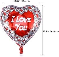 Vista 2 de BinaryABC - Globos de San Valentín, diseño de corazón, 10
