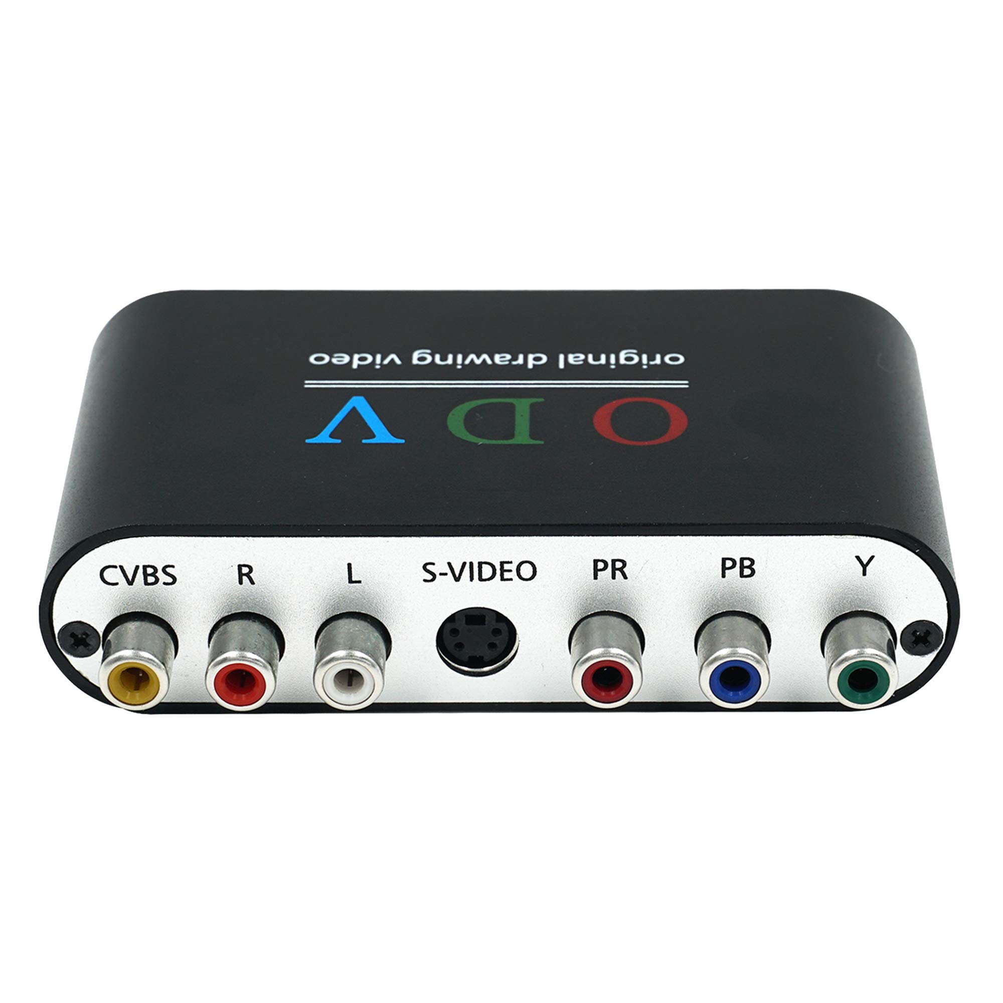 Mcbazel ODV Composite Convertitore adattatore RCA/S-Video/YPbPr a HDMI per Retro Console