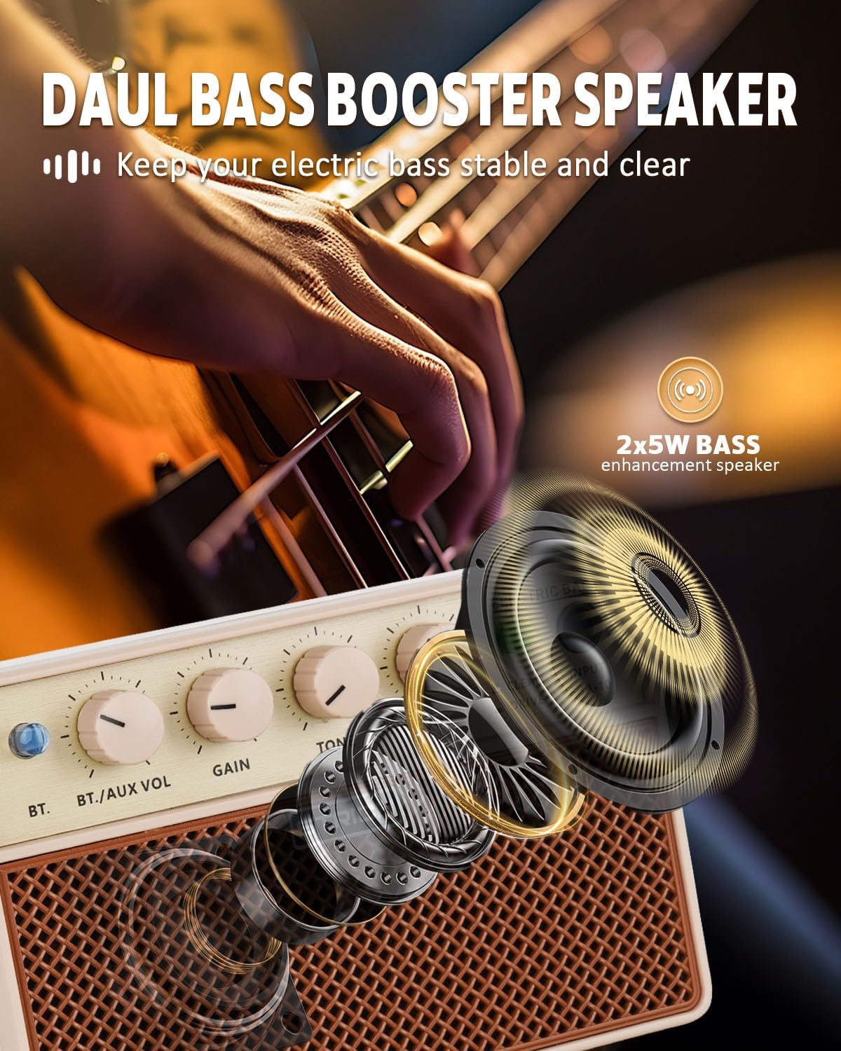 STRICH SBA-10 Dual Bass Booster Speaker