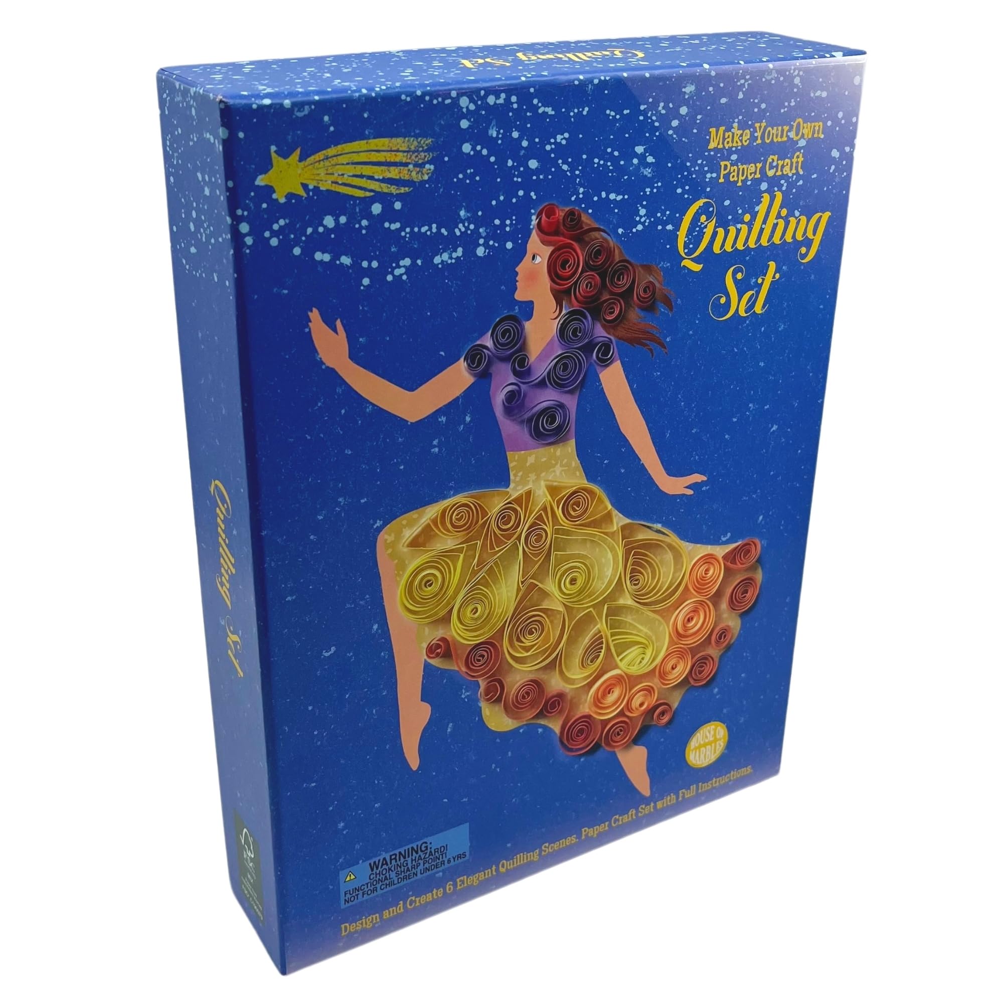 House Of Marbles Women's Designs Quilling Art Set