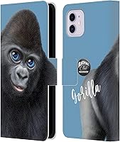 Vista 132 de Head Case Designs Funda de piel con licencia oficial de Animal Club International Bat Faces compatible con Apple iPhone 7 Plus/iPhone 8 Plus