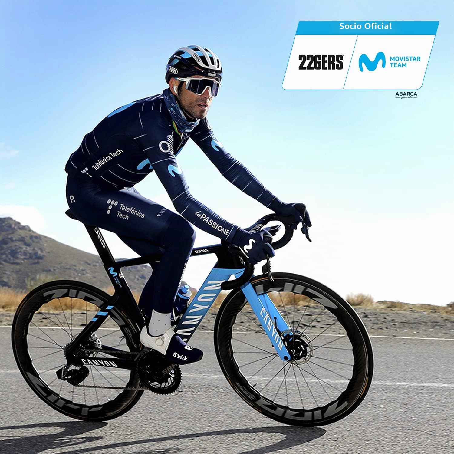 226ERS High Energy Gel, Gel Energético Deportivo, Fresa 24 x 76g | 50g de hidratos, energía prolongada con ciclodextrina, rápido vaciado gástrico, mejor digestión, sin gluten, sin lactosa