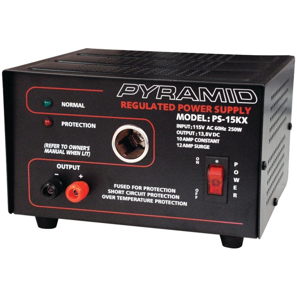 10 Amp Power Supply w/Cigarette Lighter Plug