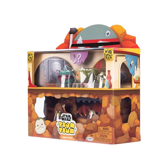 Foto 6 de 6 de Disney Tsum Tsum Star Wars Multipack de Figuras de Jakks Pacific, Palacio de Jabba, Luke, Guardia Gamorrean