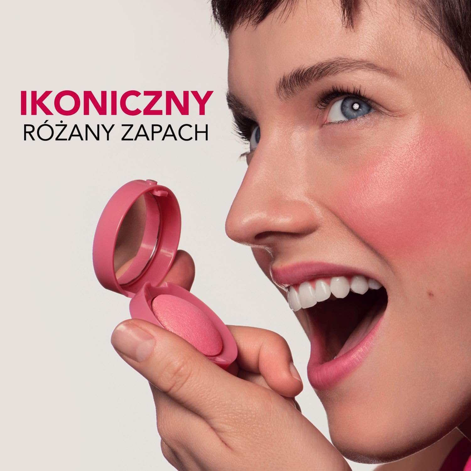 Bourjois Little Round Pot trwały róż do policzków z lusterkiem i pędzelkiem nr 34 Rose d'Or, 2,5g