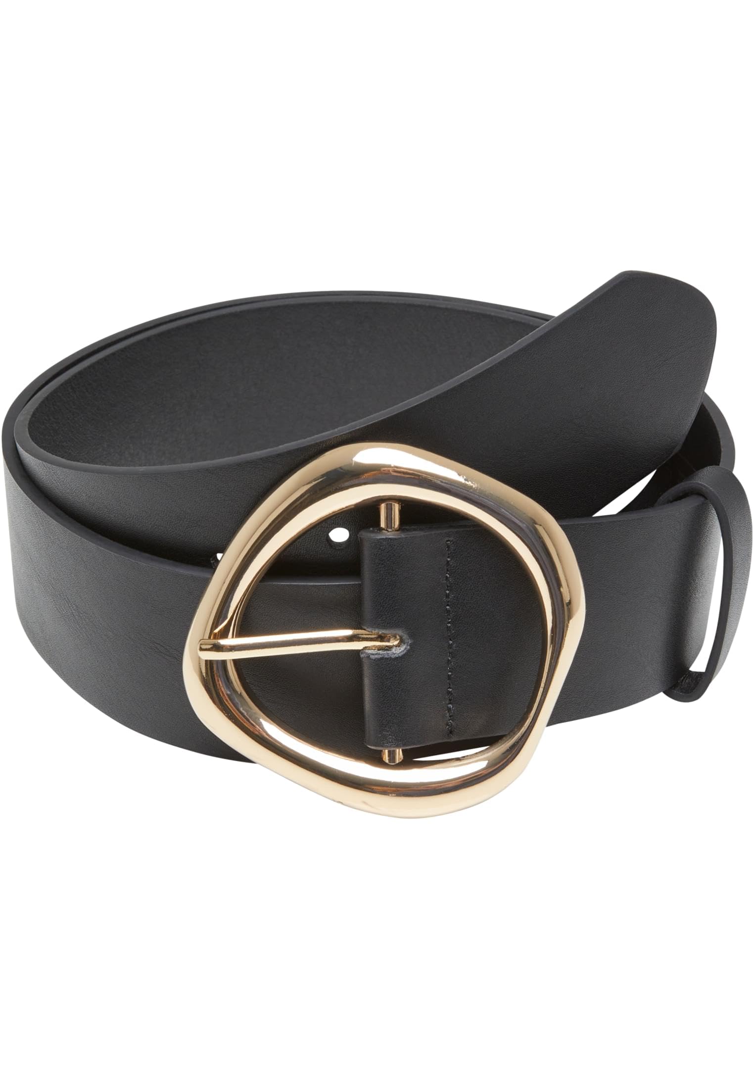 Urban Classics Synthetik Gürtel Organic Buckle Shaped Synthetic Leather Belt