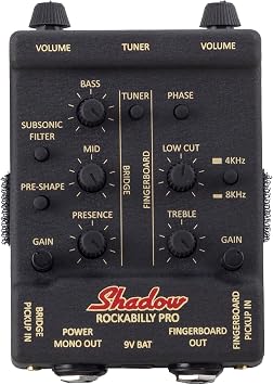 Shadow RB-PRO Rockabilly Pro Upright Bass Pickup & Preamp