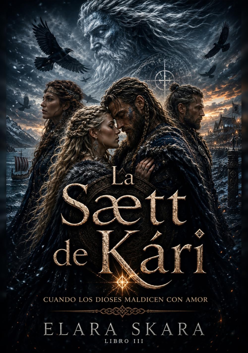 La Sætt de Kári: Cuando los dioses maldicen con amor: Libro III (La Saga de Kári)