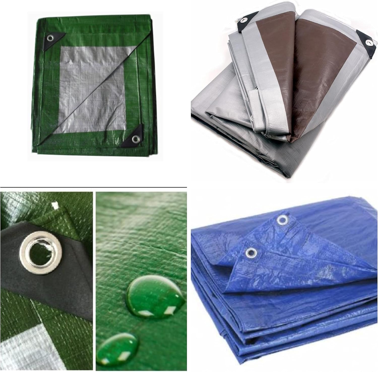Heavy Duty Tarpaulin Professional Waterproof Cover Large Tarpaulin