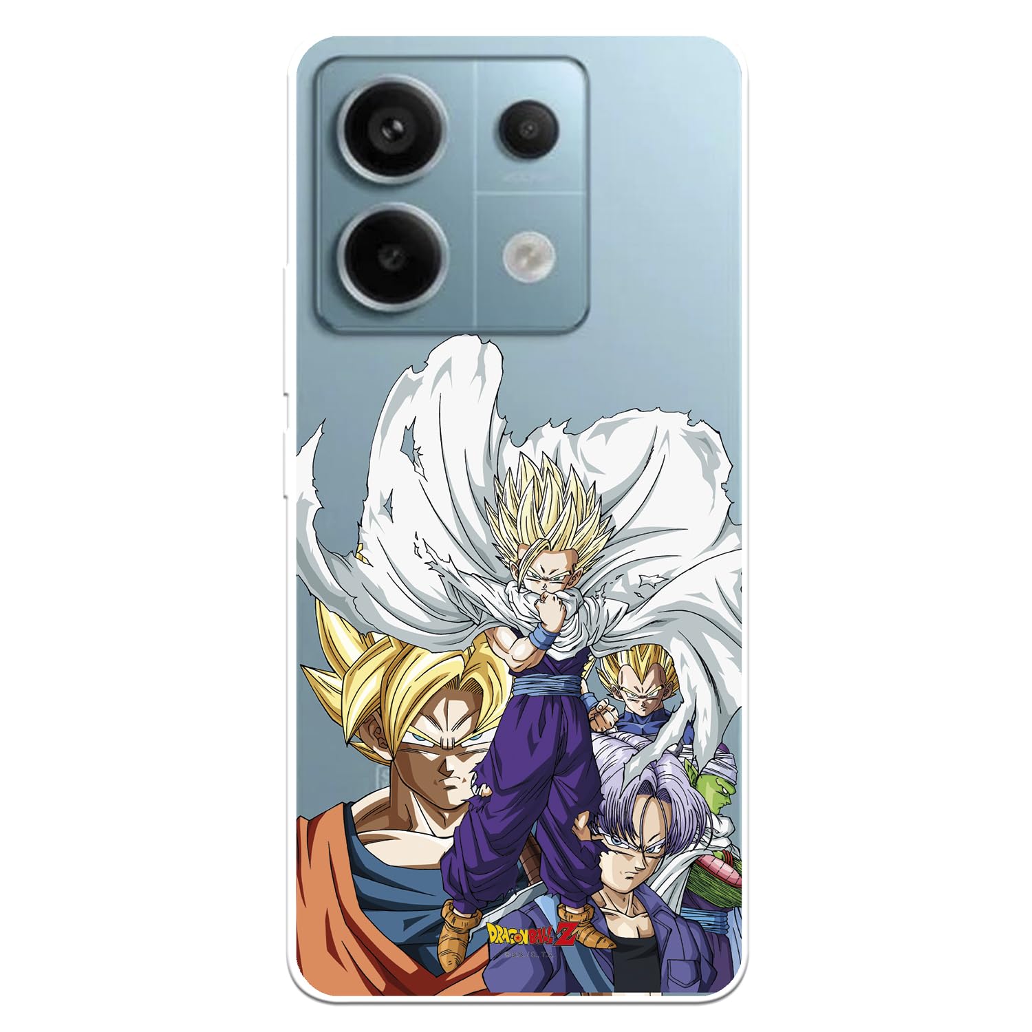 Coque Compatible Avec Xiaomi Redmi 13C - Poco C65 Officielle Dragon Ball Goku Super Saiyan Pour Protéger Votre Téléphone Portable Coque En Silicone Transparent Souple Sous Licence Officielle Dragon