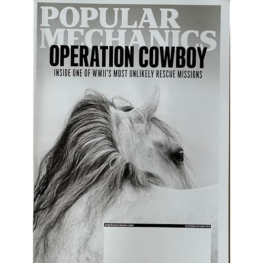 Popular Mechanics Magazine (September October 2026 Issue) Operation Cowboy